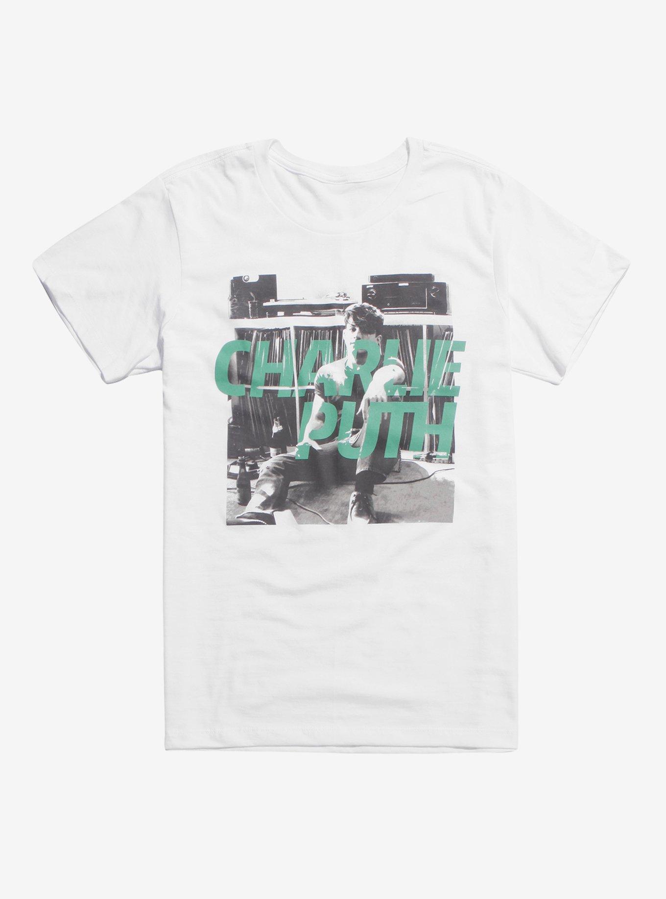 Charlie Puth Records T-Shirt, WHITE, hi-res