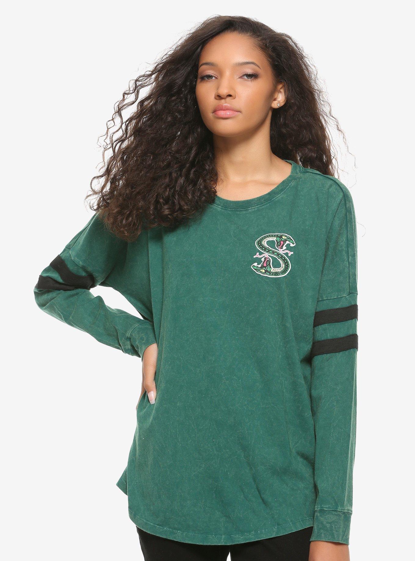 Riverdale Southside Serpents Oil Wash Girls Athletic Jersey | Hot Topic