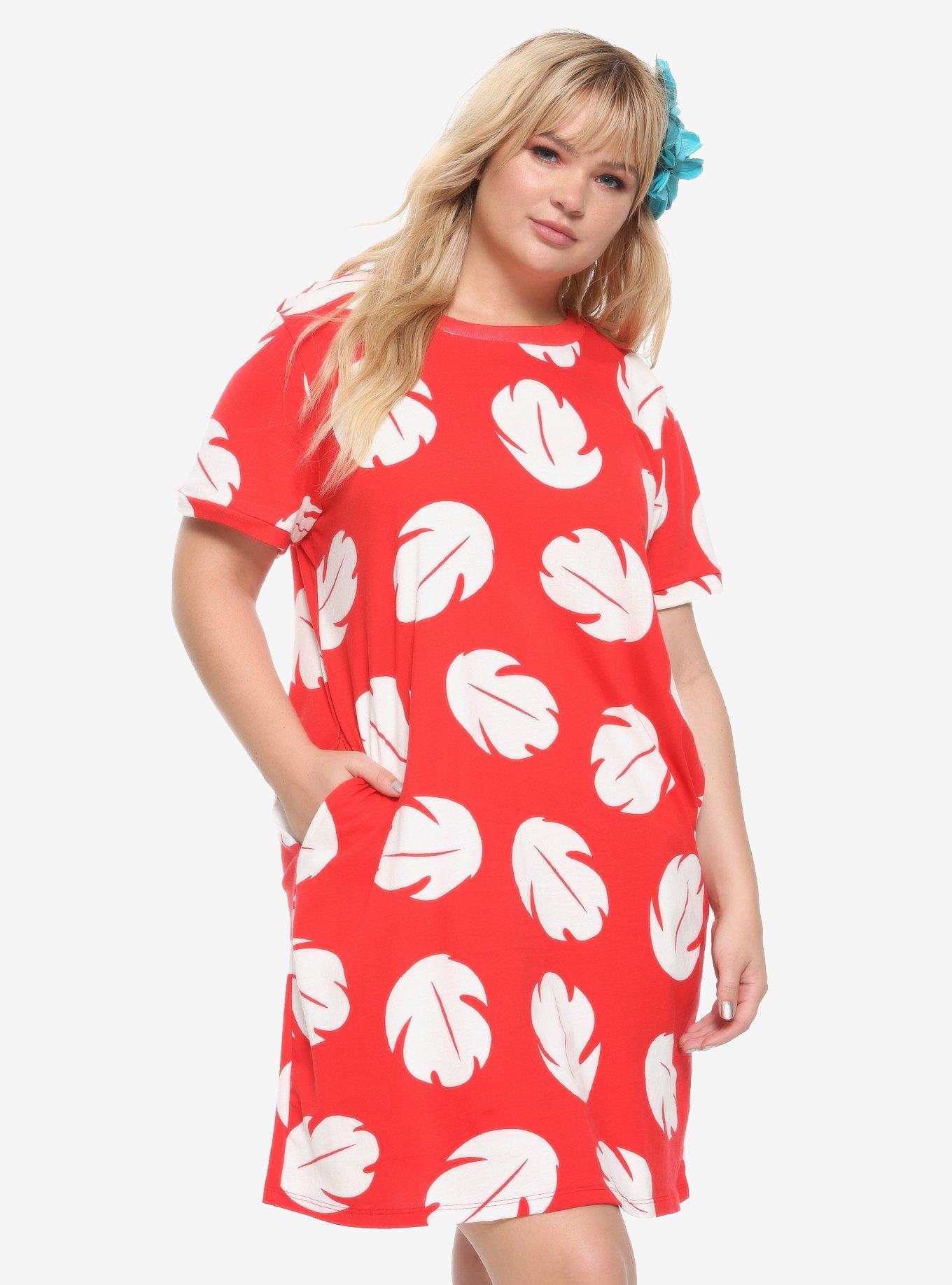 Disney Lilo & Stitch Lilo T-Shirt Dress Plus Size | Hot Topic