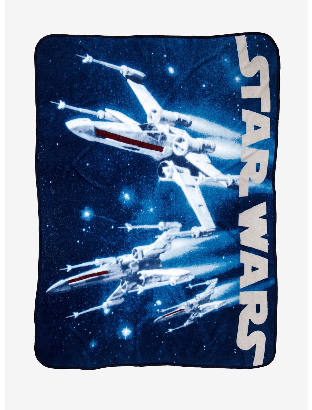 Star Wars X-Wing Plush Throw Blanket, , hi-res