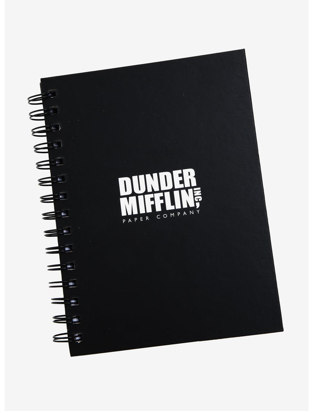 The Office Dunder Mifflin Logo Spiral Notebook - BoxLunch Exclusive, , hi-res