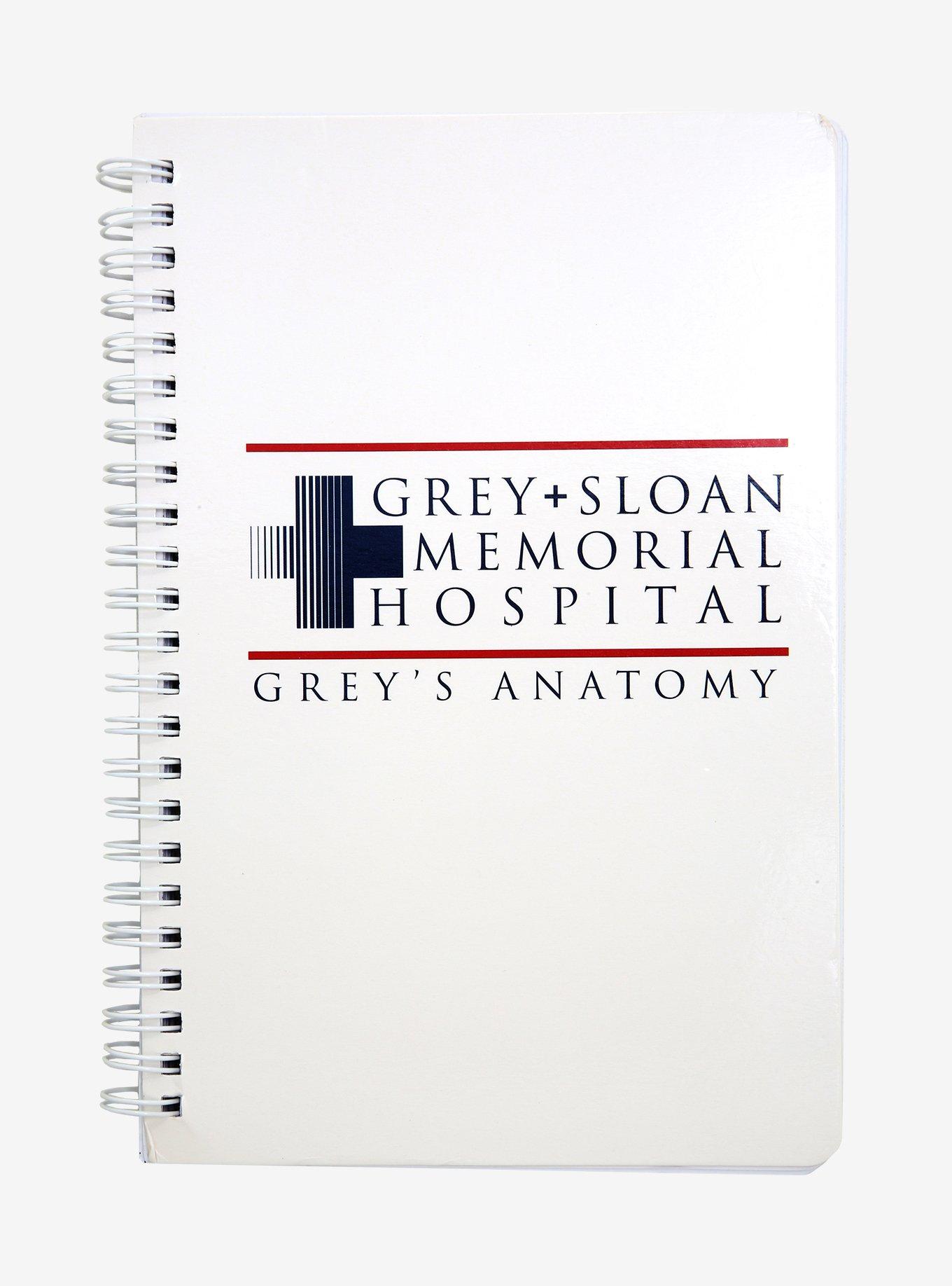 Grey's Anatomy Spiral Notebook - BoxLunch Exclusive, , hi-res