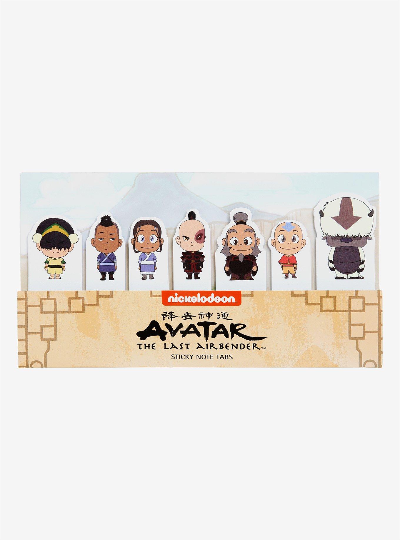 Avatar: The Last Airbender Chibi Sticky Note Tabs - BoxLunch Exclusive, , hi-res