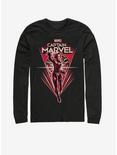 Marvel Captain Marvel Save Her Long-Sleeve T-Shirt, BLACK, hi-res