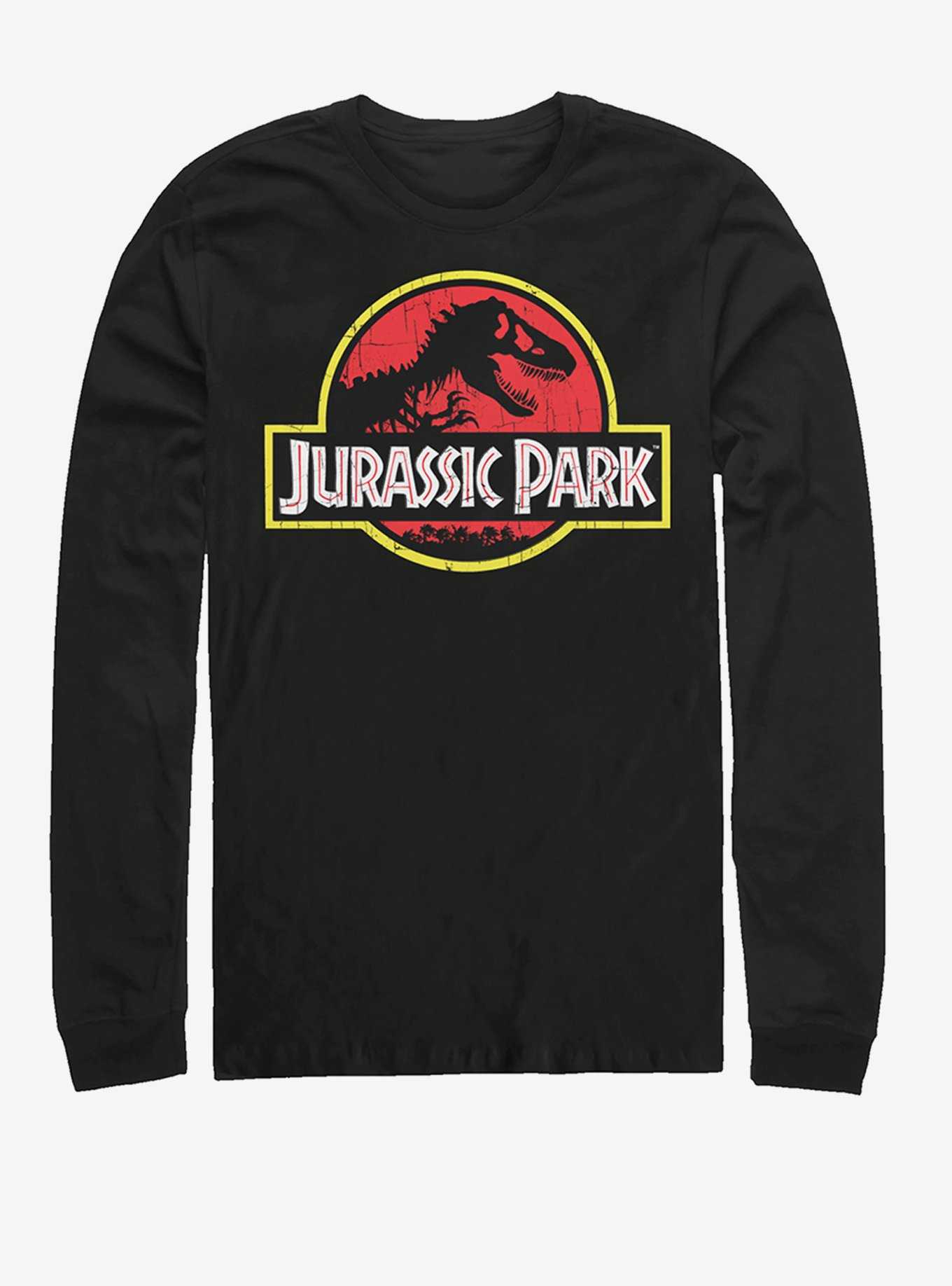 Jurassic Park Classic Logo Long-Sleeve T-Shirt, , hi-res