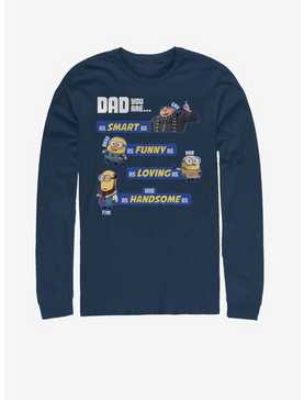 Universal Minion As Dad As Long-Sleeve T-Shirt, , hi-res
