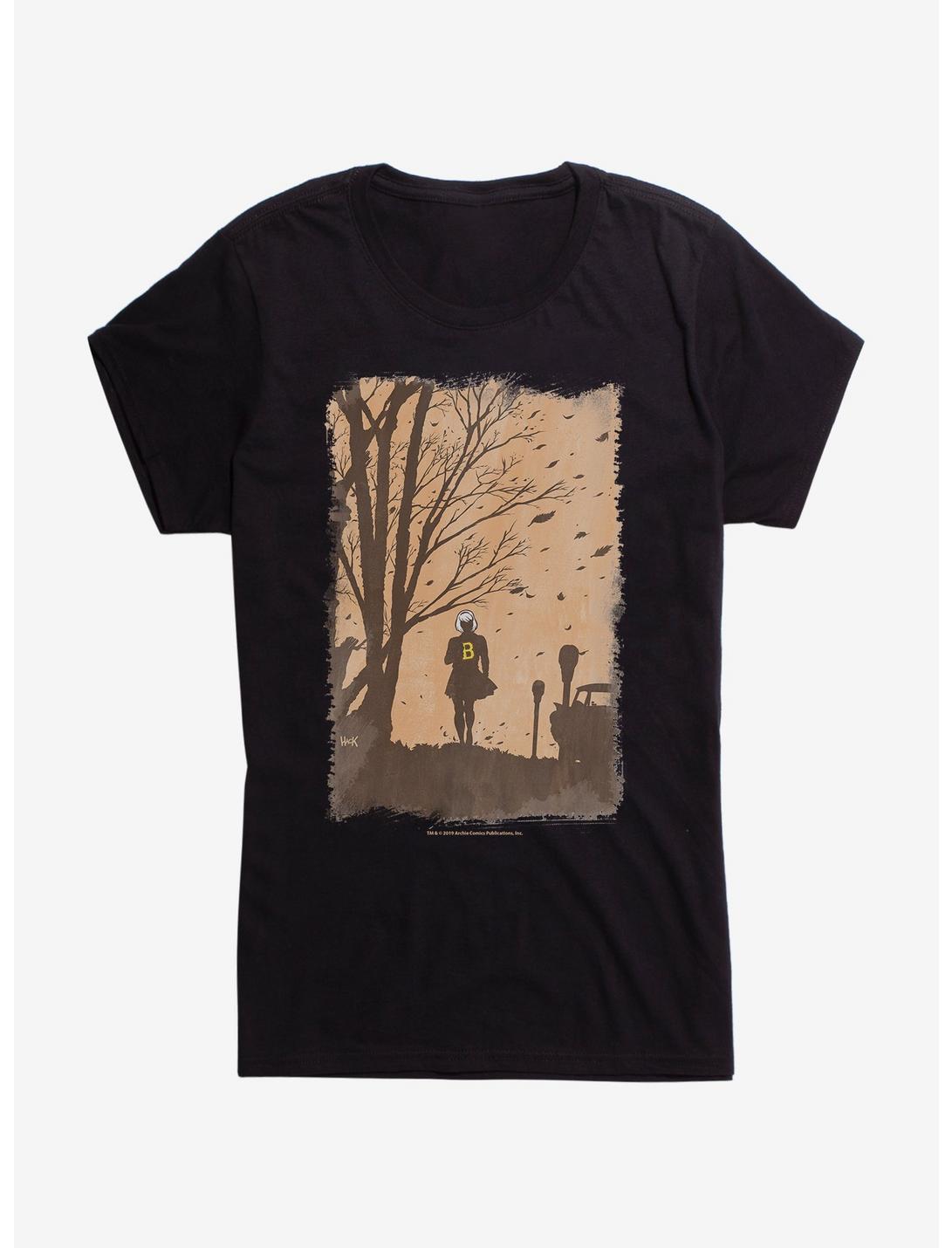 Chilling Adventures Of Sabrina Windy Girls Charcoal T-Shirt, , hi-res