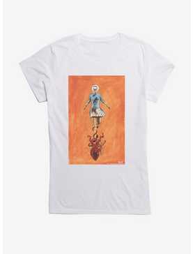 Chilling Adventures Of Sabrina Heart Tentacles Girls T-Shirt, WHITE, hi-res