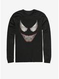 Marvel Venom Venom Face Long-Sleeve T-Shirt, BLACK, hi-res