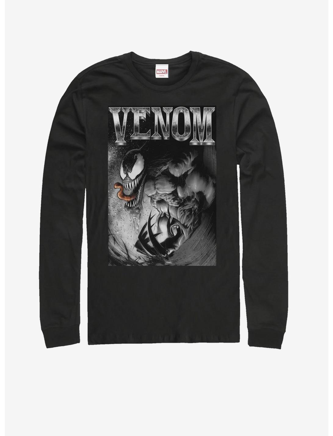 Marvel Venom Venom Style Long-Sleeve T-Shirt, BLACK, hi-res