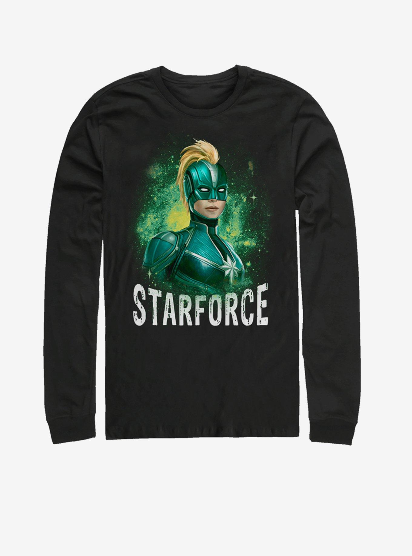 Marvel Captain Marvel Starforce Long-Sleeve T-Shirt, , hi-res