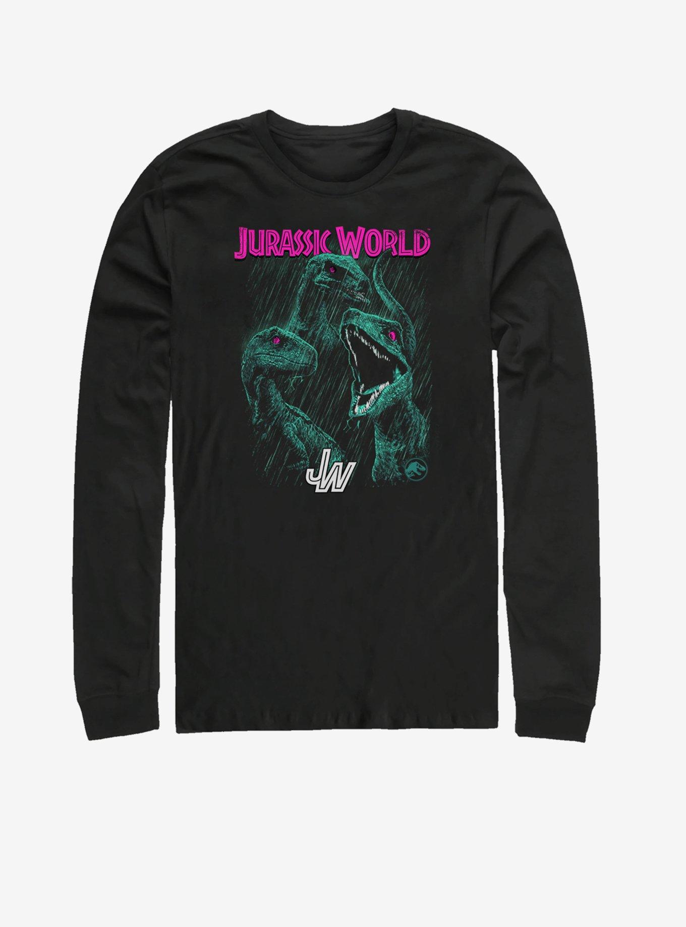 Jurassic World Bright Raptor Squad Long-Sleeve T-Shirt, , hi-res