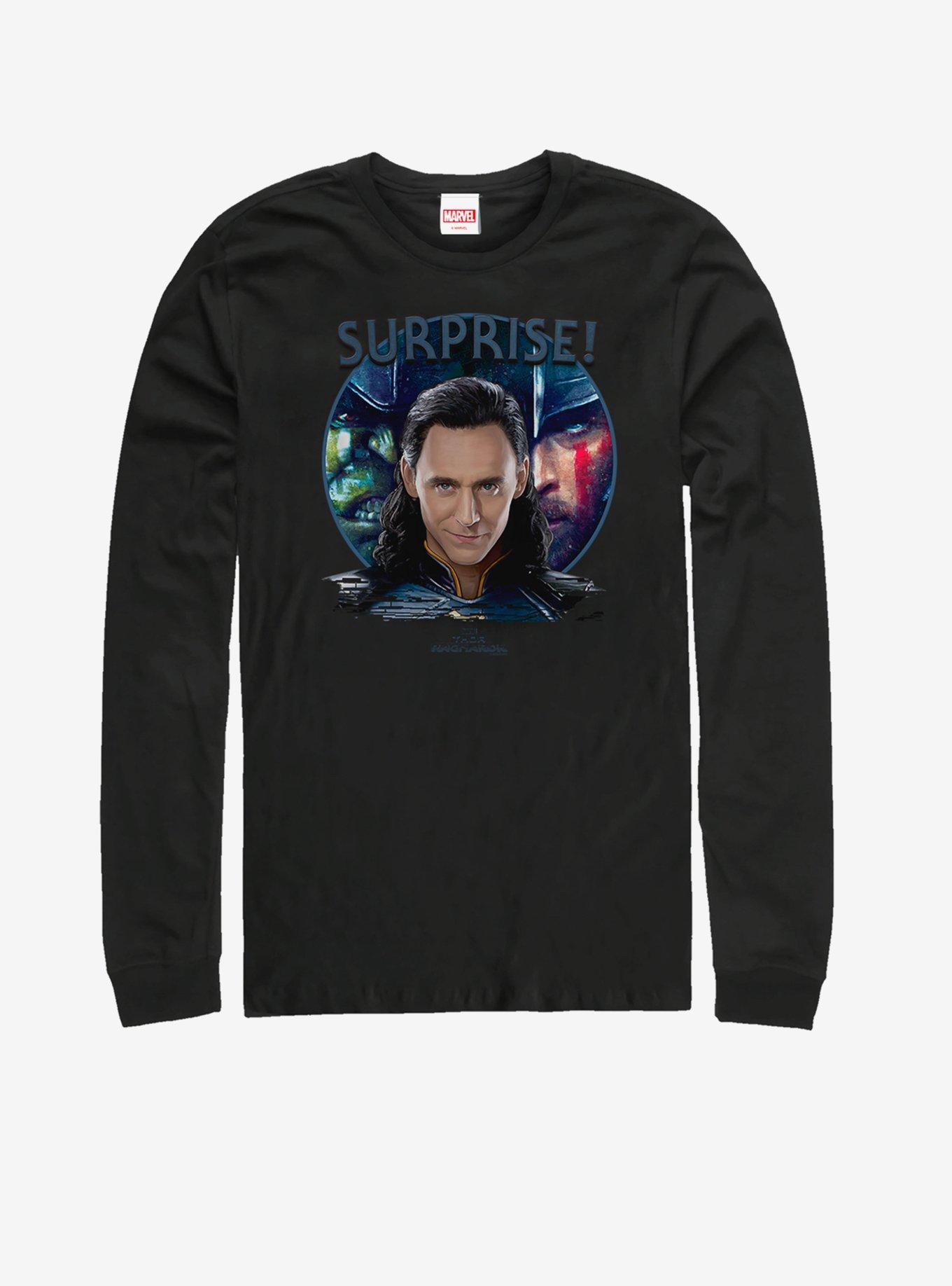 Marvel Cavezza Loki T-Shirt, Nero, XXL Plus Tall Uomo