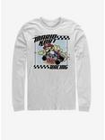 Mario Kart Race Hard Long-Sleeve T-Shirt, WHITE, hi-res