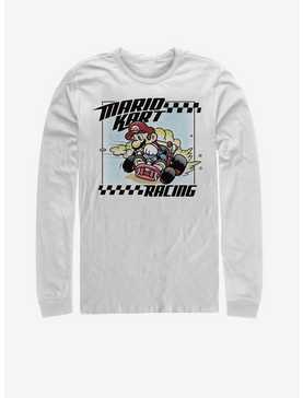 Mario Kart Race Hard Long-Sleeve T-Shirt, , hi-res