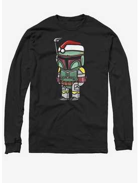 Star Wars Boba Santa Long-Sleeve T-Shirt, , hi-res