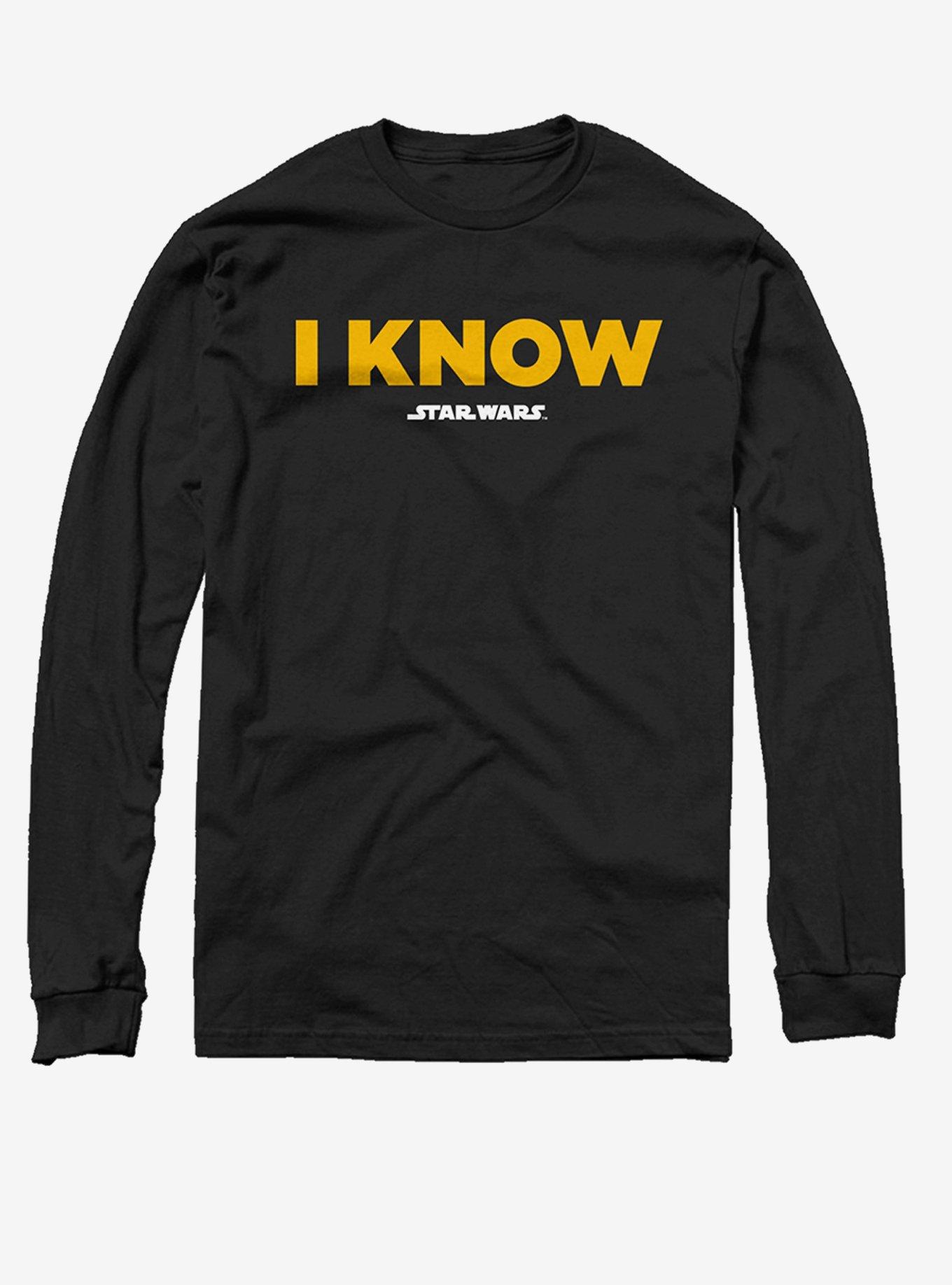 Star Wars I Know Long-Sleeve T-Shirt, , hi-res