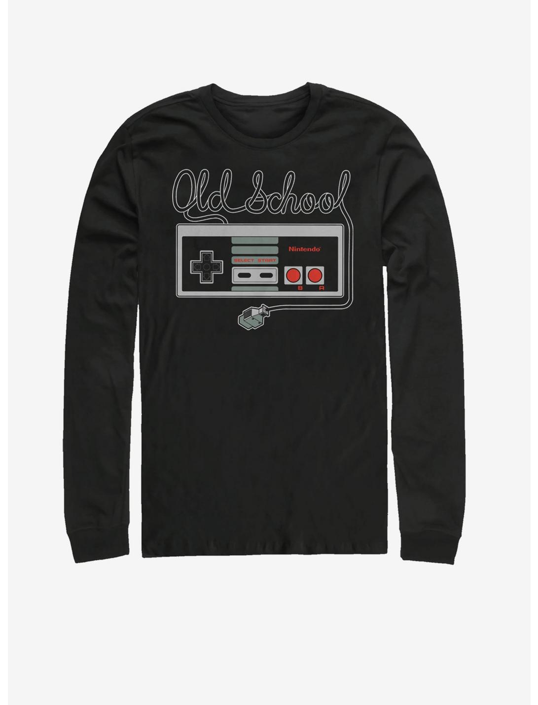 Nintendo Tangled Controller Long-Sleeve T-Shirt, BLACK, hi-res