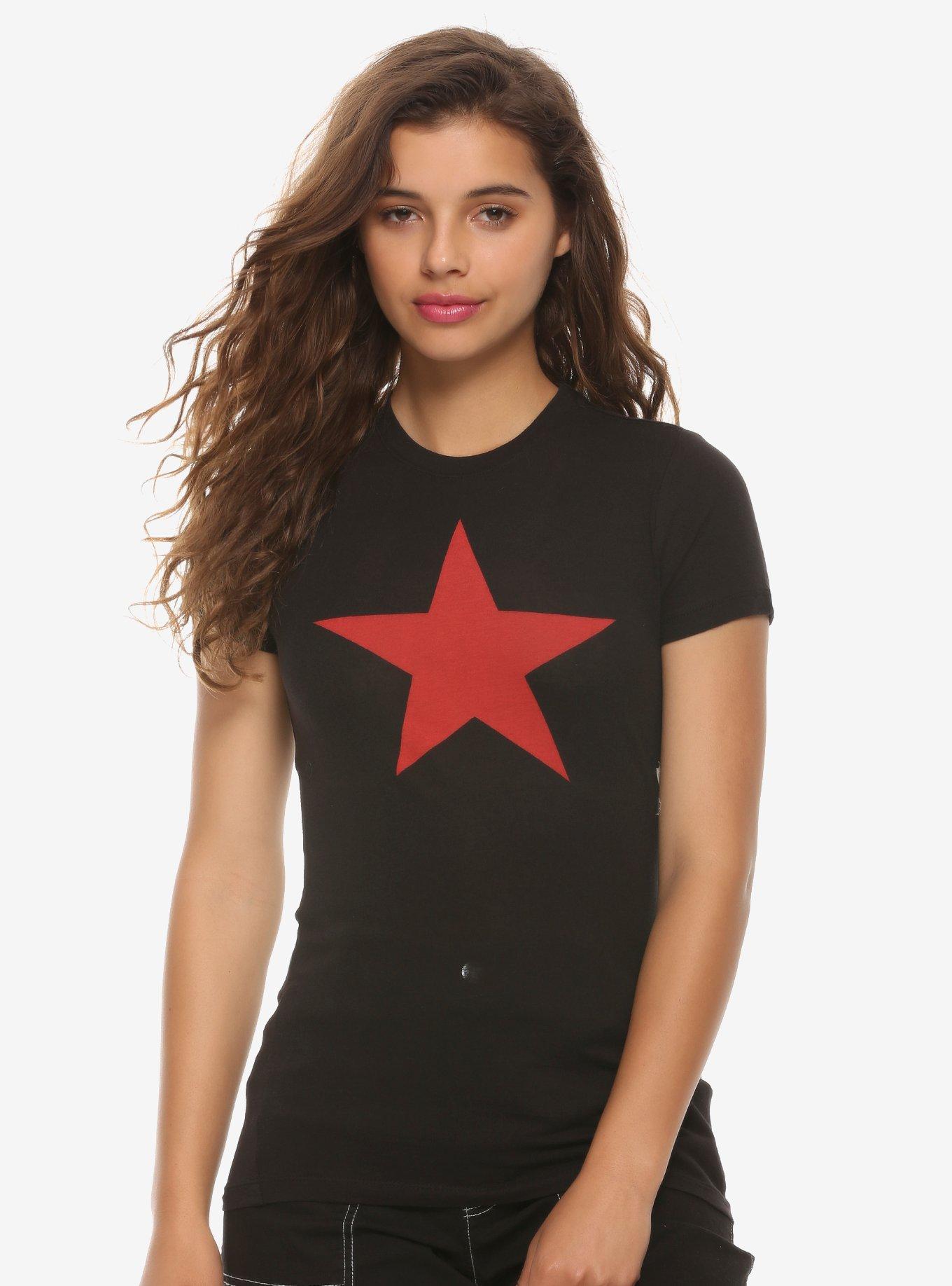 svag gift akse Rage Against The Machine Red Star Girls T-Shirt | Hot Topic