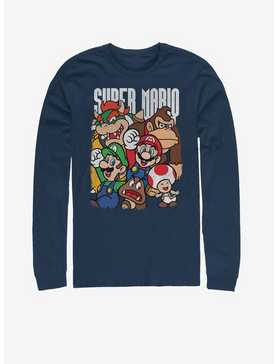 Super Mario Super Grouper Long-Sleeve T-Shirt, , hi-res