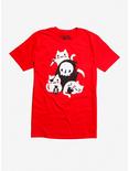 Death's Little Helpers T-Shirt, RED, hi-res