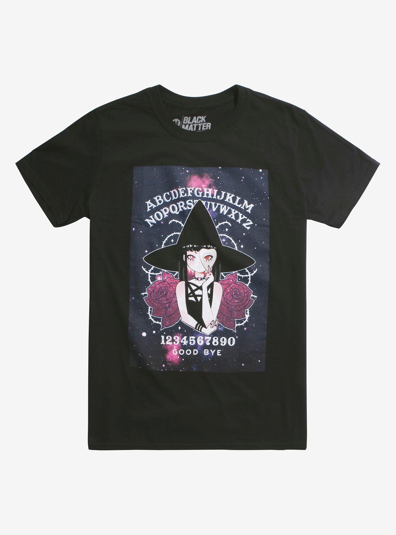 Anime Witch T-Shirt, BLACK, hi-res