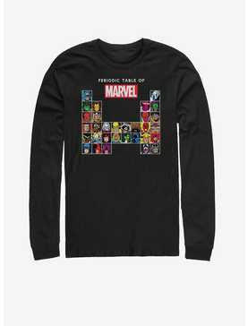 Marvel Periodic Marvel Long-Sleeve T-Shirt, , hi-res