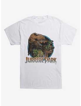 Jurassic Park Vintage Pack Circle Black T-Shirt, , hi-res