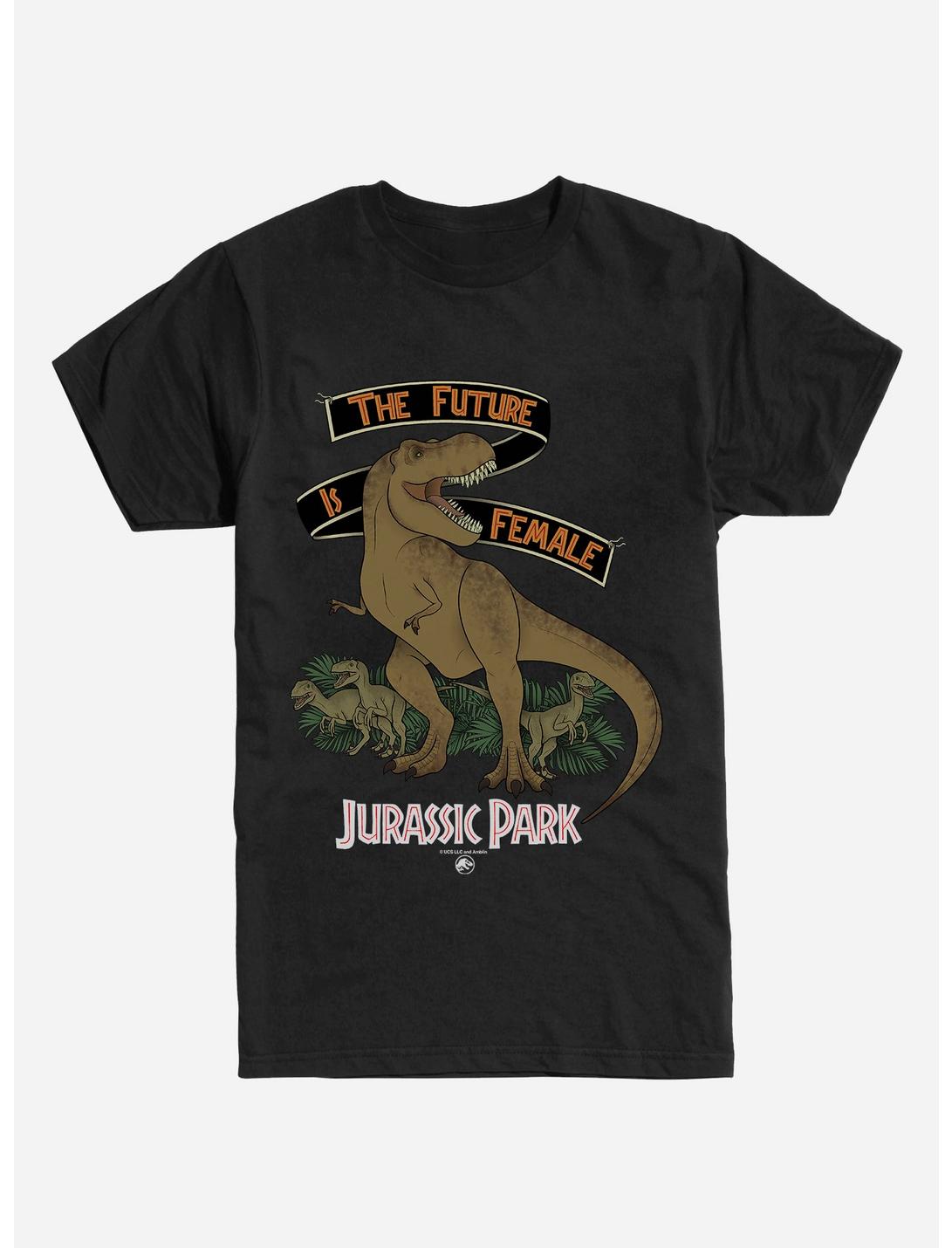 Jurassic Park The Future Is Female White T-Shirt, , hi-res