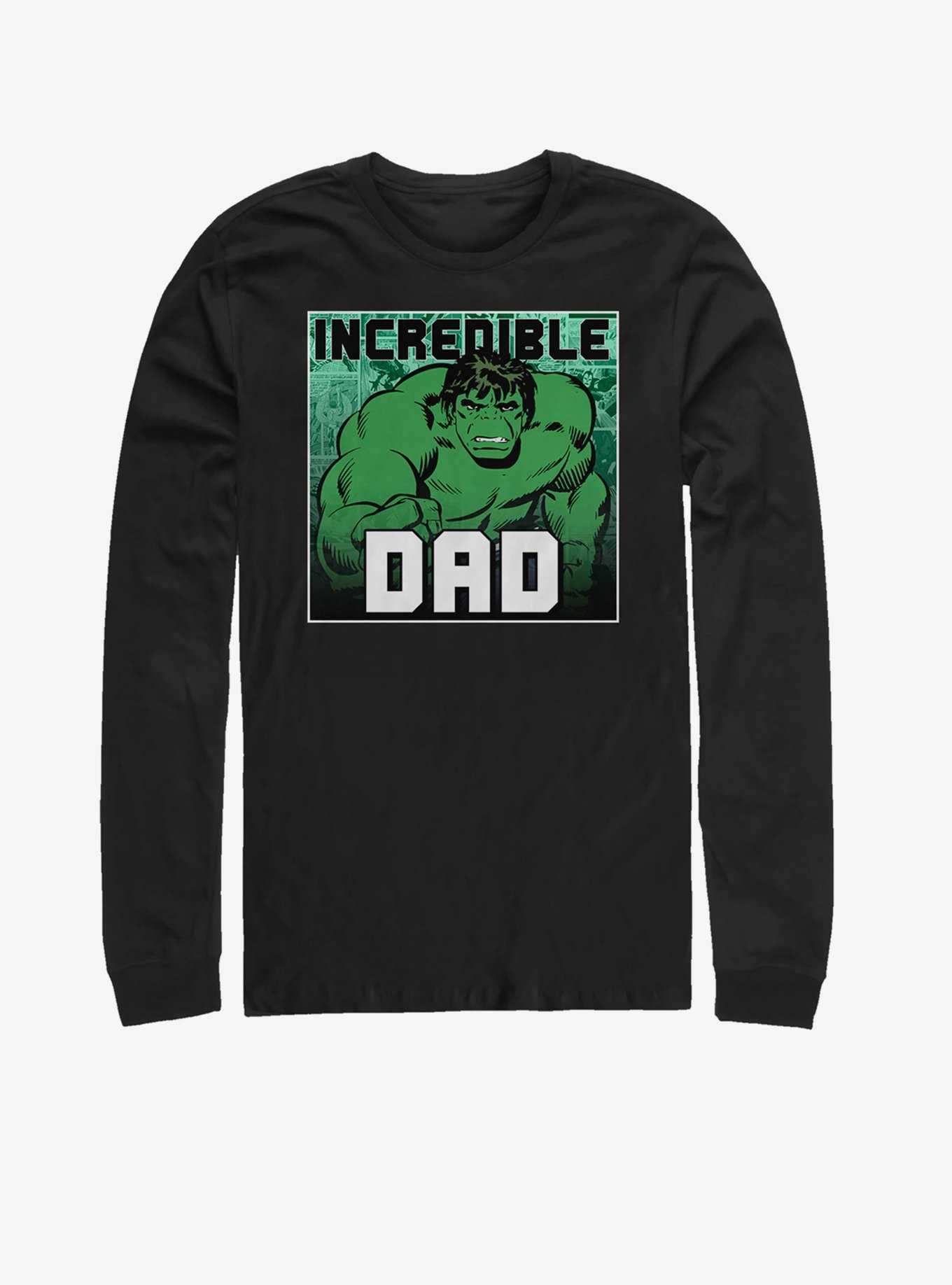 Marvel Hulk Incredible Dad Long-Sleeve T-Shirt, , hi-res