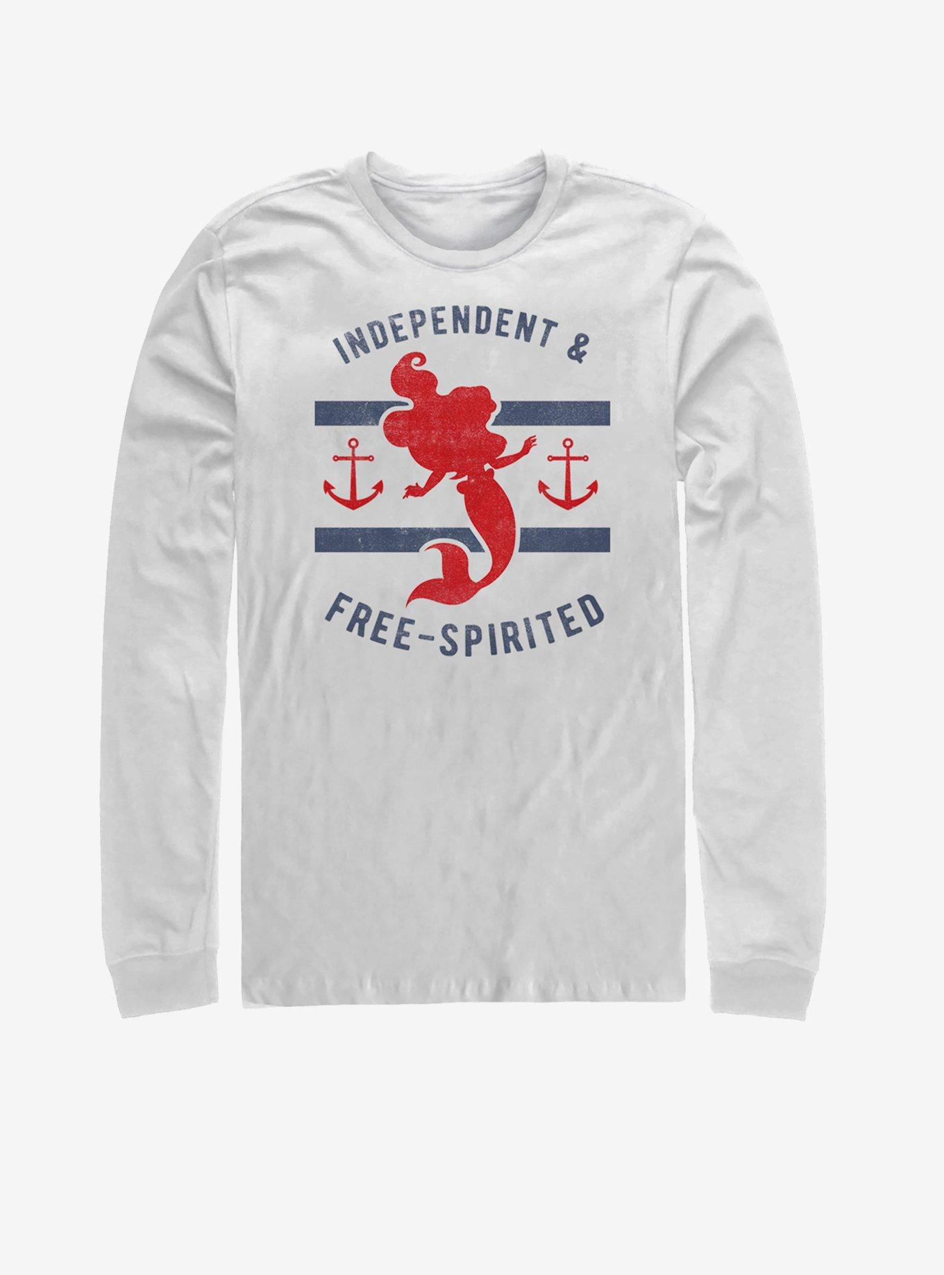 Disney The Little Mermaid Free Spirited Long-Sleeve T-Shirt, , hi-res