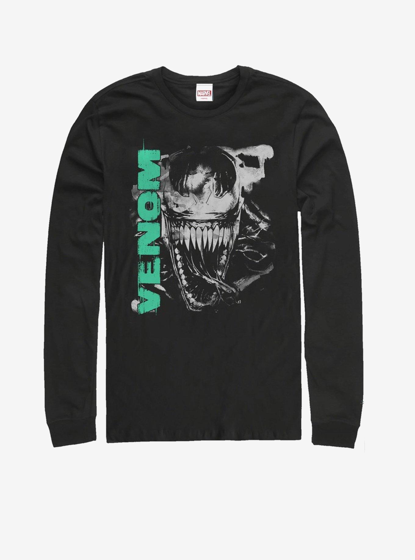Marvel Venom Venom Splat Long-Sleeve T-Shirt, BLACK, hi-res