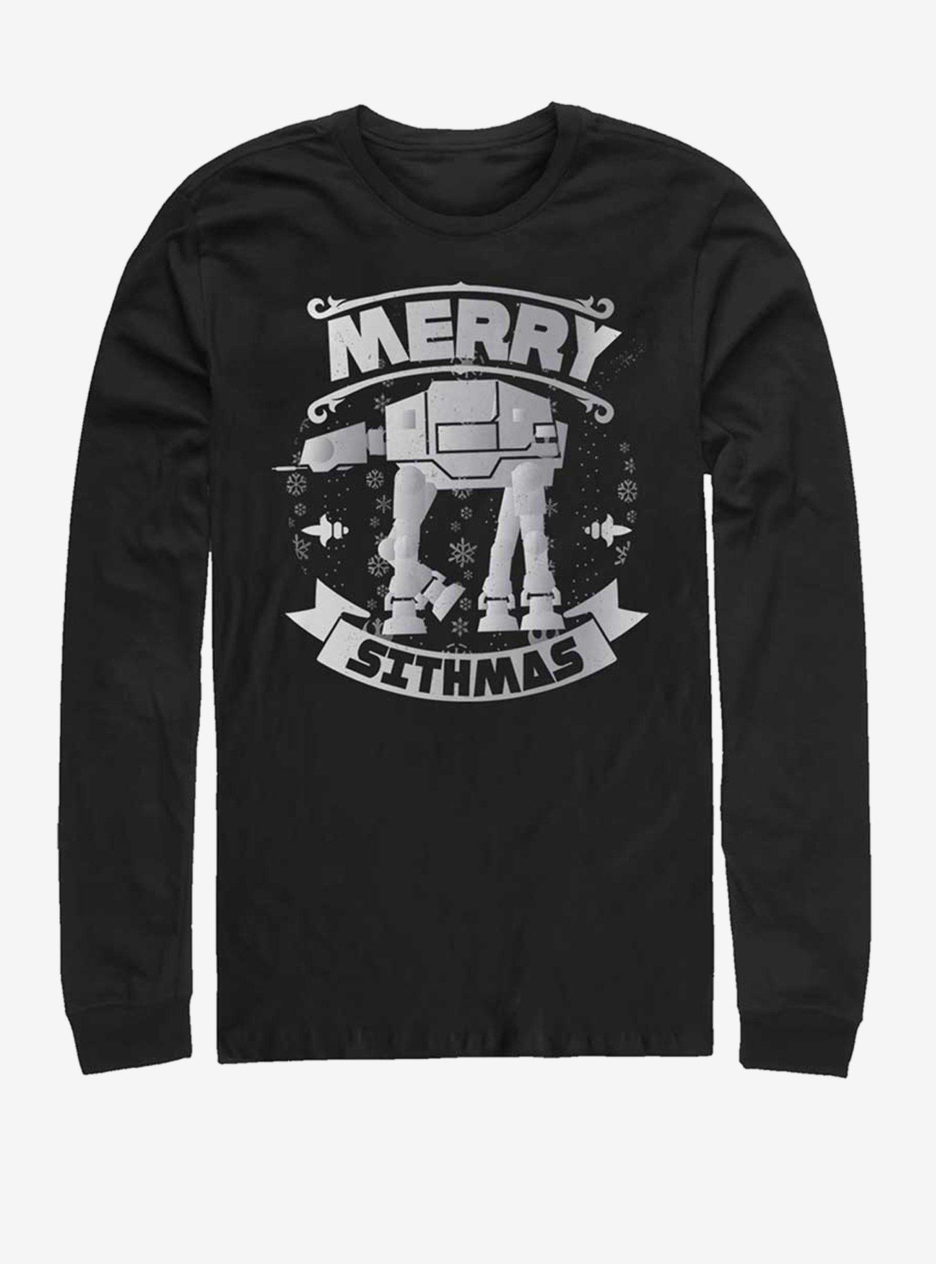 Star Wars AtAt Sithmas Long-Sleeve T-Shirt, , hi-res