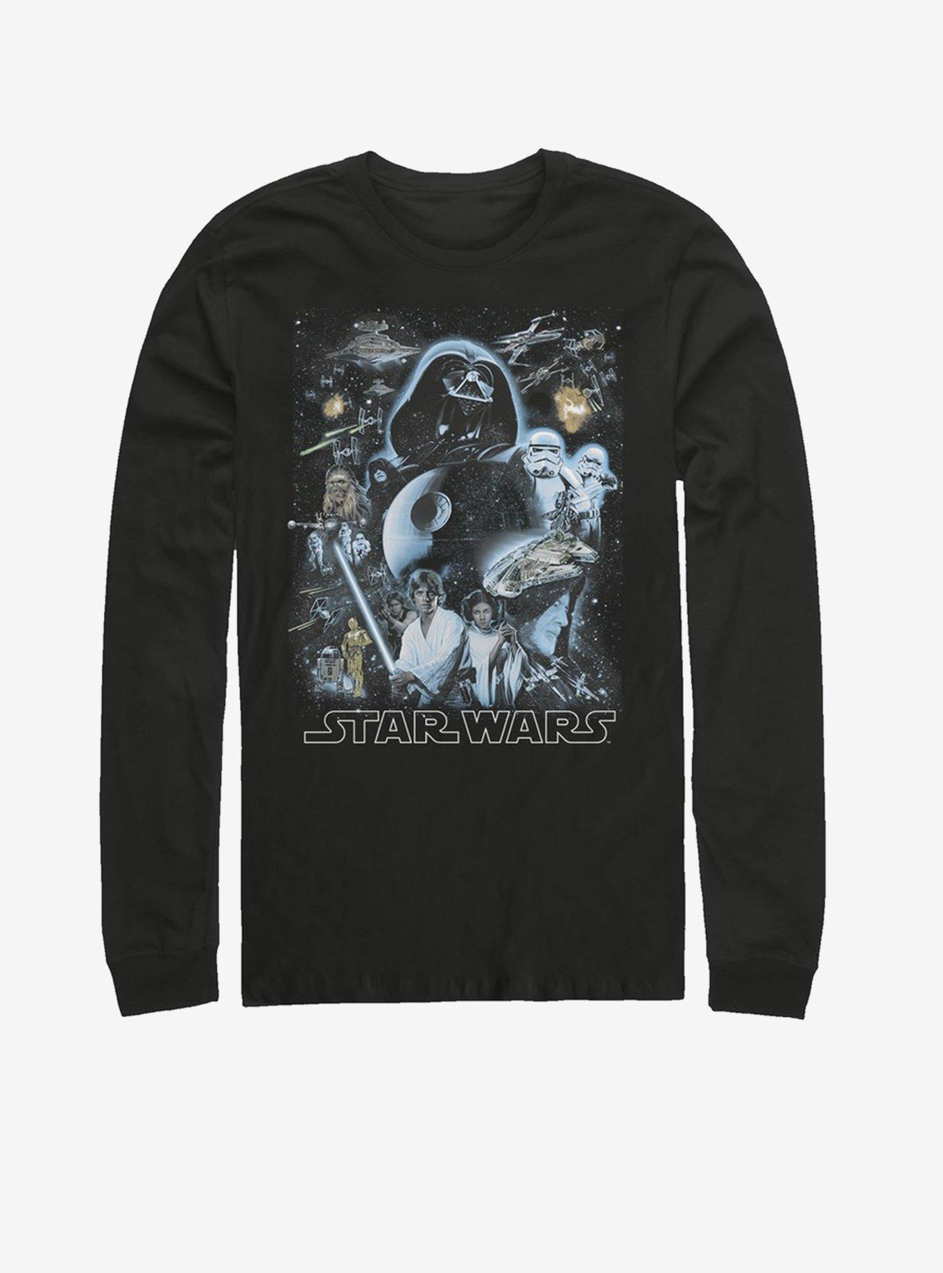 Star Wars Galaxy of Stars Long-Sleeve T-Shirt, , hi-res