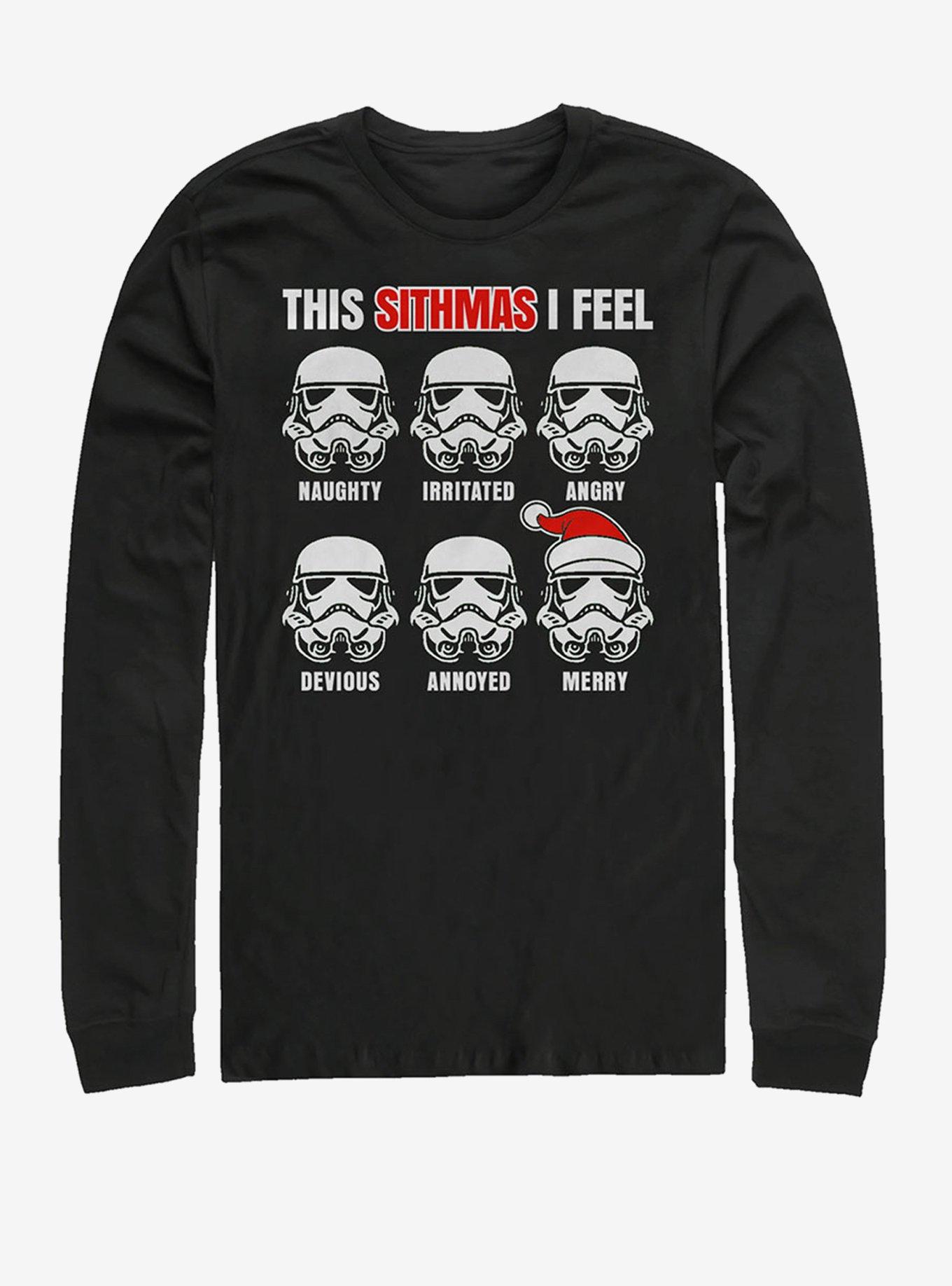 Star Wars Sithmas Feelings Long-Sleeve T-Shirt, , hi-res