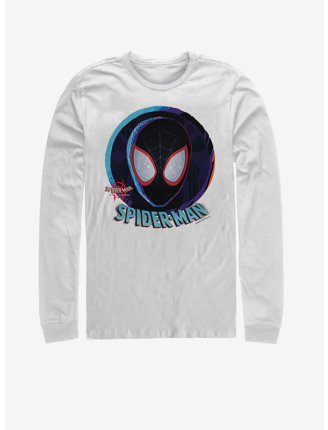 Marvel Spider-Verse Central Spider Long-Sleeve T-Shirt, WHITE, hi-res