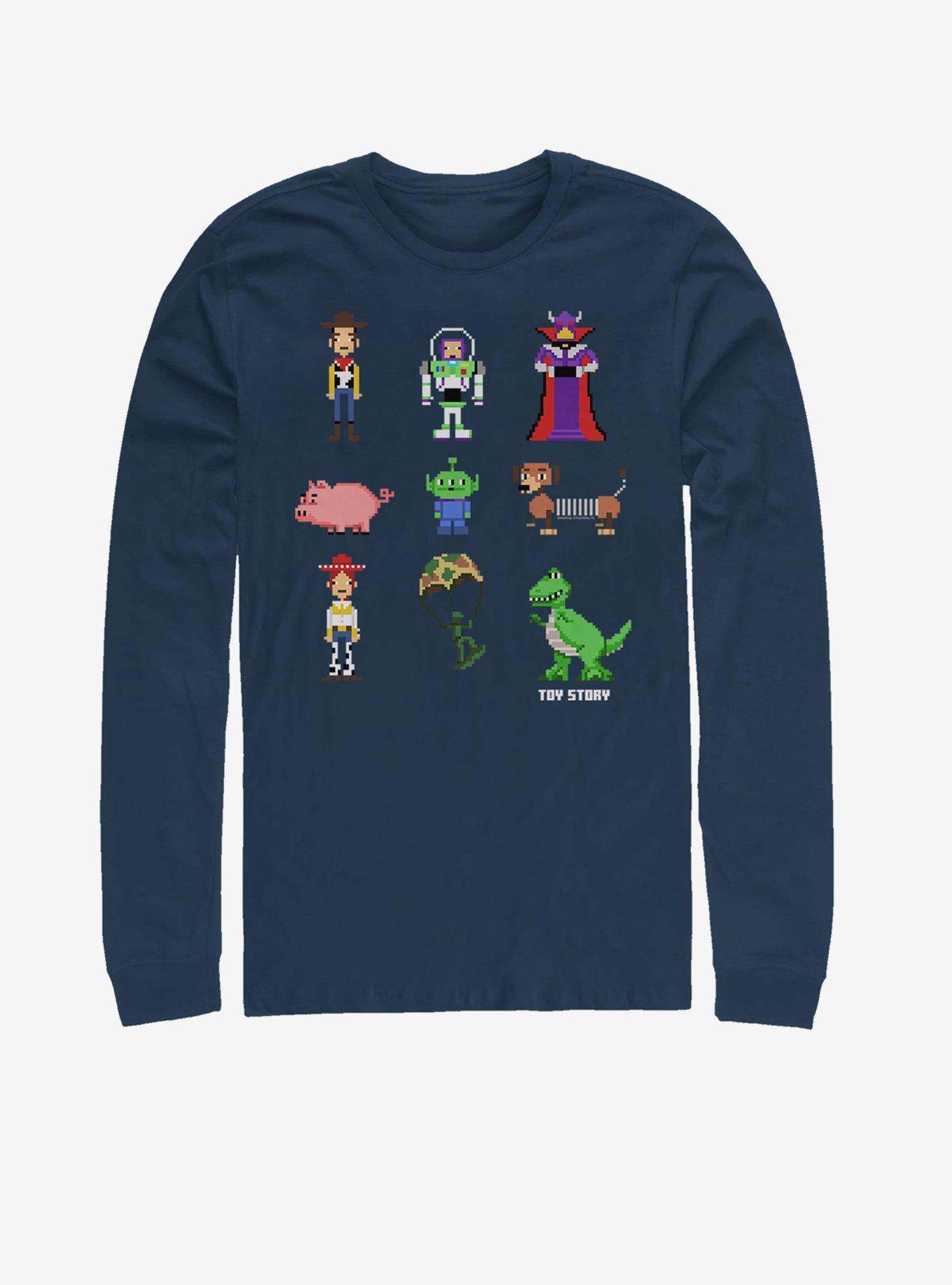 Disney Pixar Toy Story Pixel Story Long-Sleeve T-Shirt, , hi-res