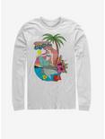 Disney The Little Mermaid Ariel Encinitas Sunset Long-Sleeve T-Shirt, WHITE, hi-res