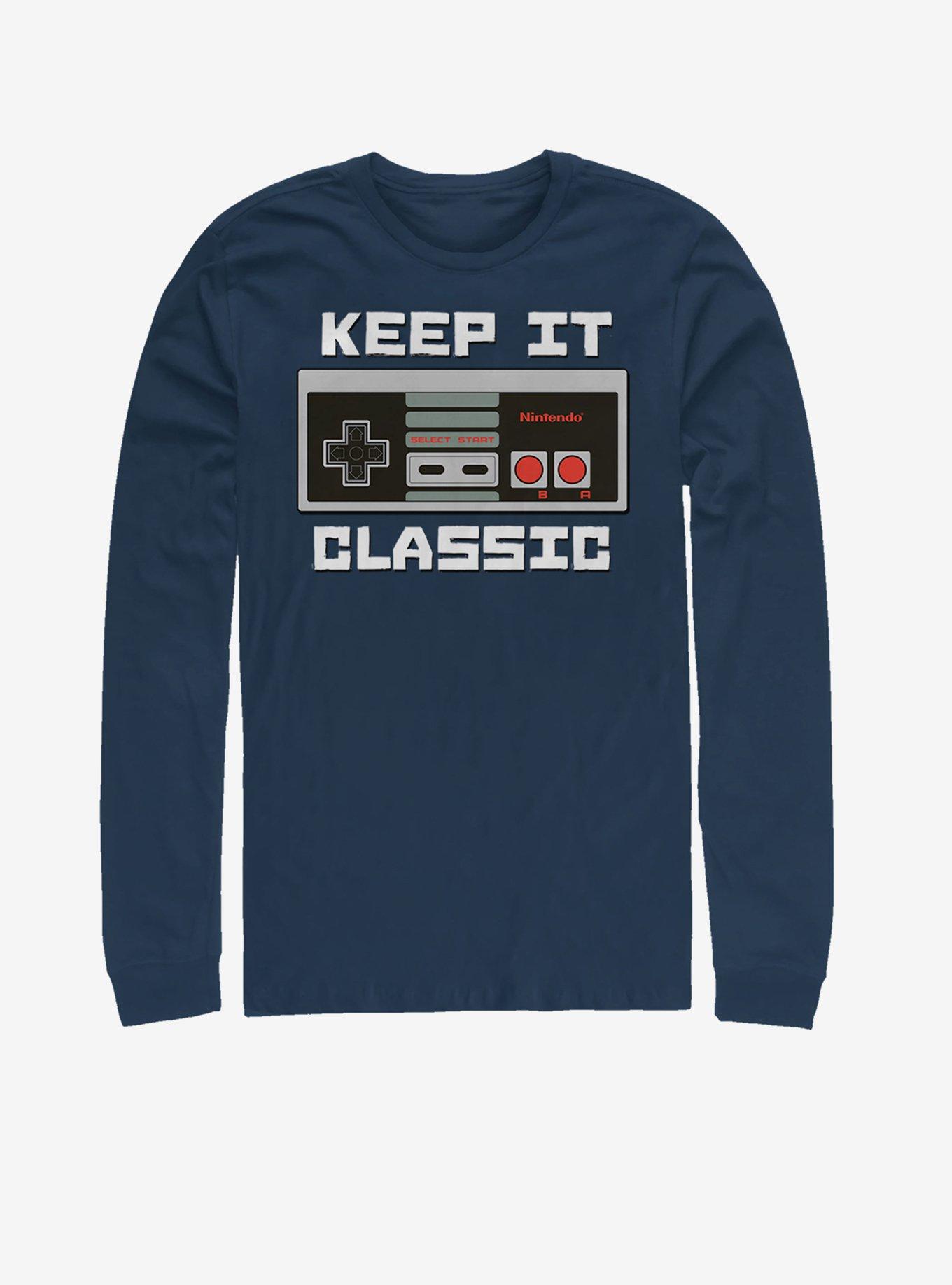 Nintendo Keep It Classic Long-Sleeve T-Shirt, , hi-res
