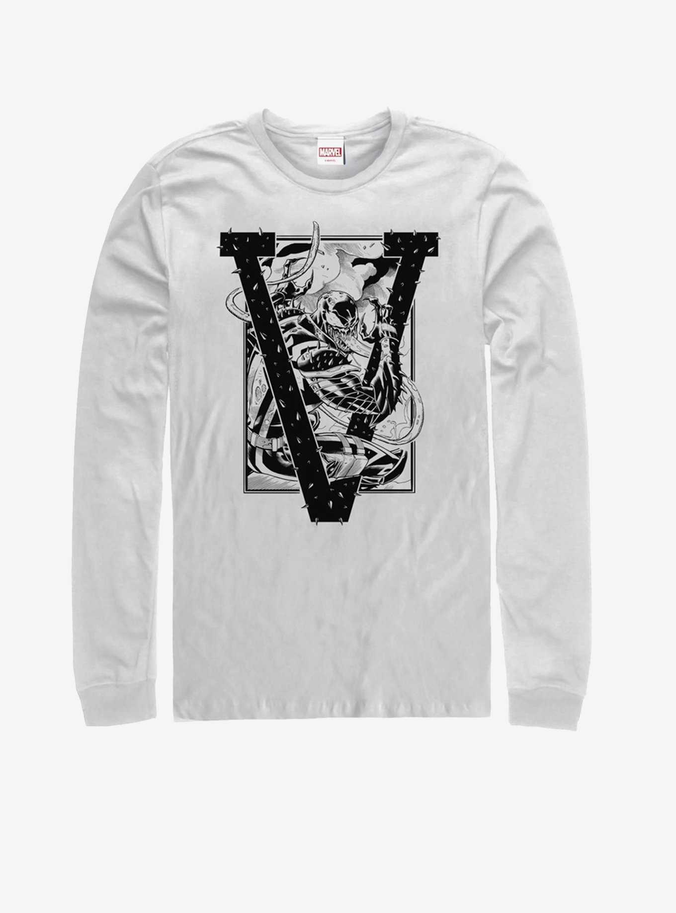 Marvel Venom V is for Venom Long-Sleeve T-Shirt, , hi-res