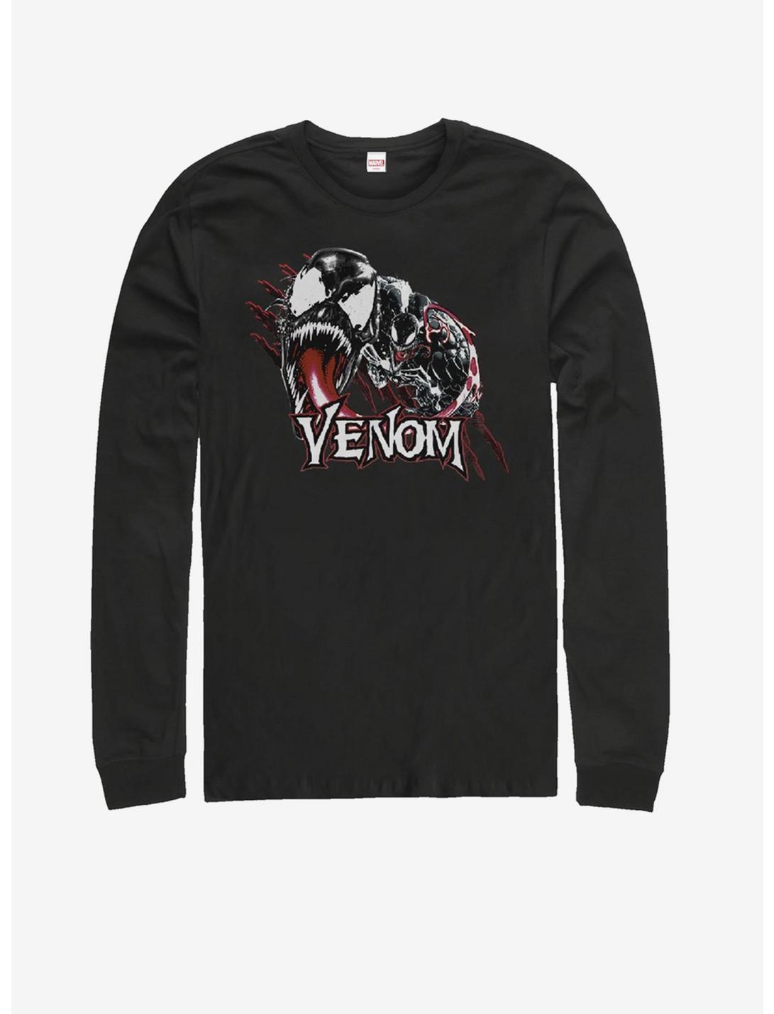 Marvel Venom Venom Badge Long-Sleeve T-Shirt, BLACK, hi-res