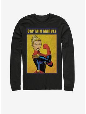 Marvel Captain Marvel The Riveter Long-Sleeve T-Shirt, , hi-res