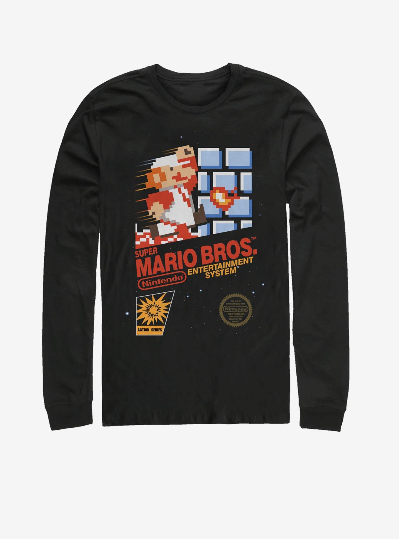 Super Mario NES SMB Long-Sleeve T-Shirt, , hi-res