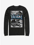 Marvel Venom Venom Panel Long-Sleeve T-Shirt, BLACK, hi-res