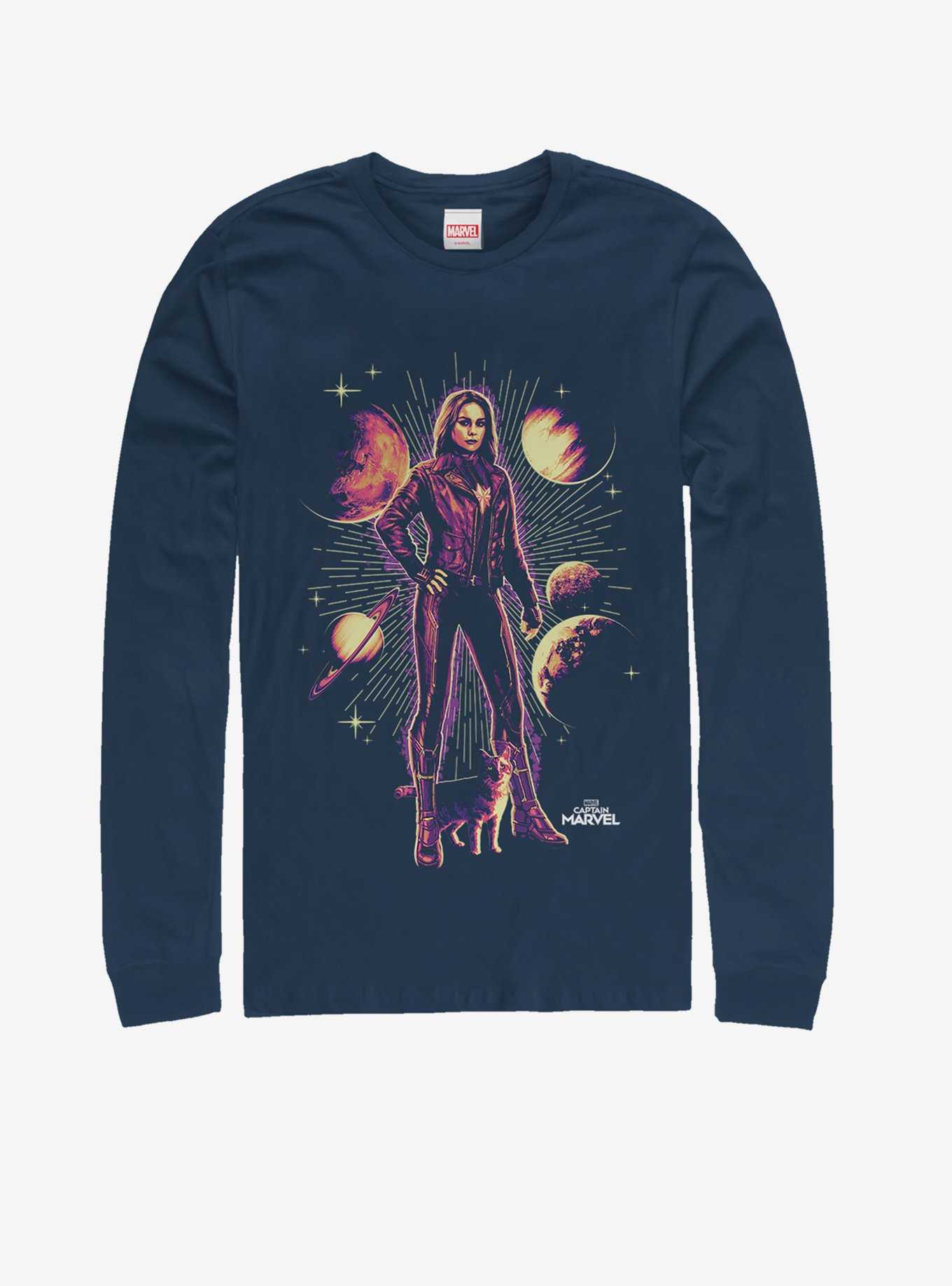 Marvel Captain Marvel Flerken Planet Long-Sleeve T-Shirt, , hi-res