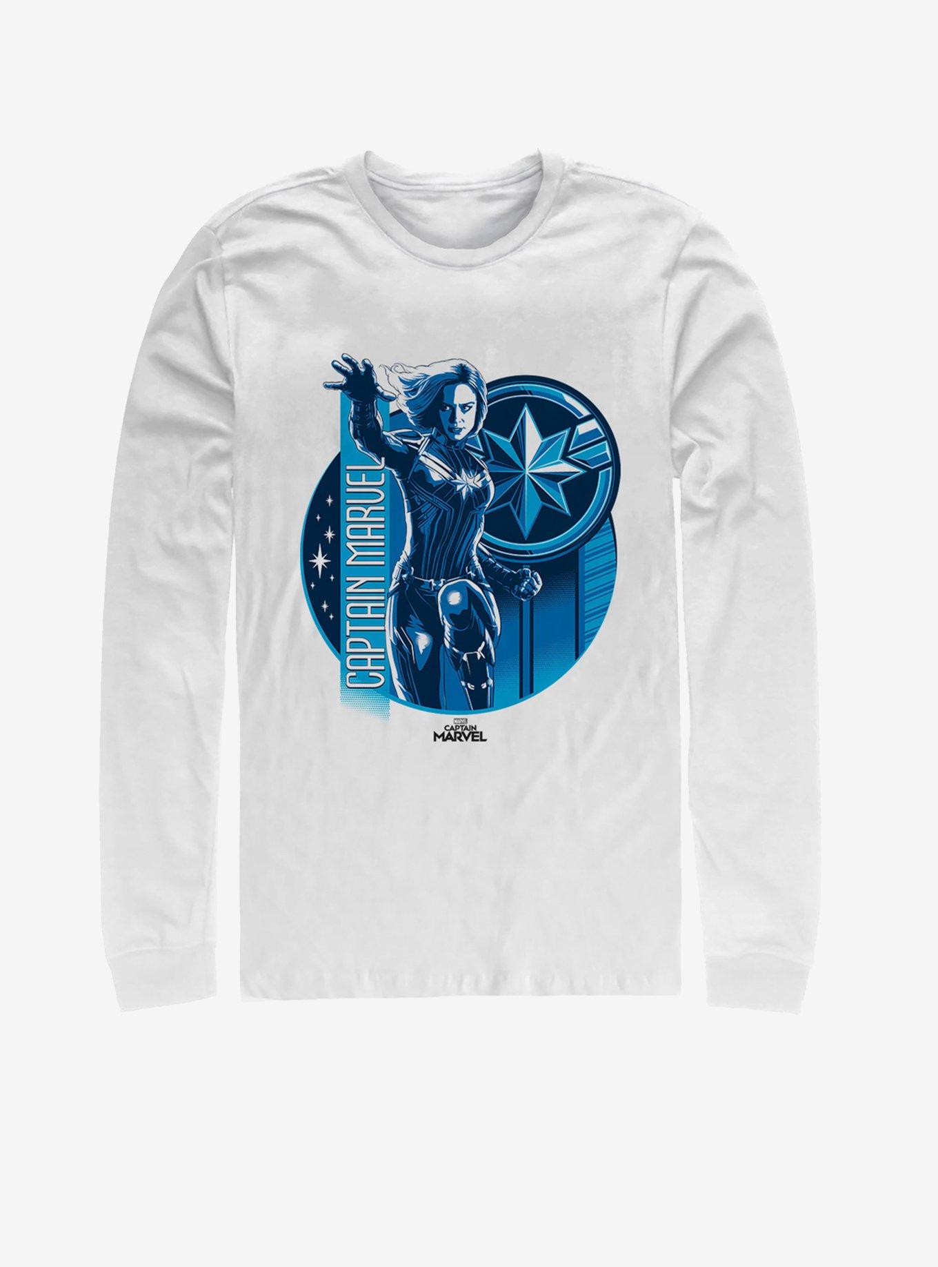 Marvel Captain Marvel Spirit Force Long-Sleeve T-Shirt, , hi-res