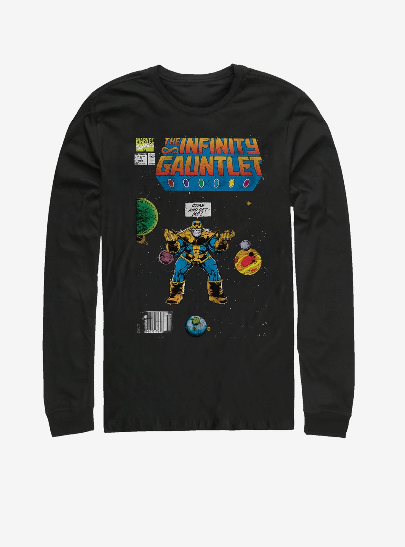 Marvel Thanos ComicCover Long-Sleeve T-Shirt, , hi-res