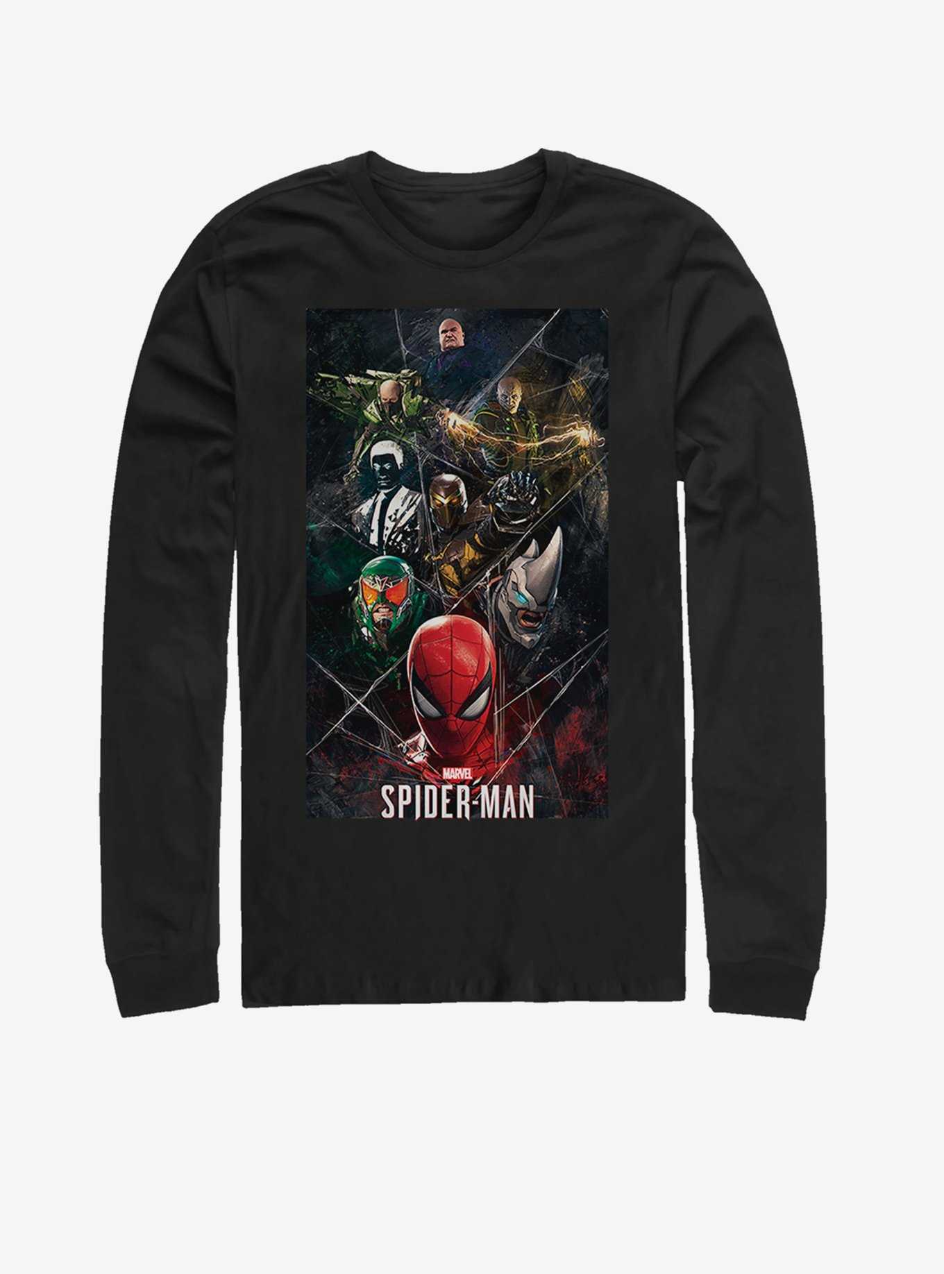 Marvel Spider-Man Villain Webbs Long-Sleeve T-Shirt, , hi-res