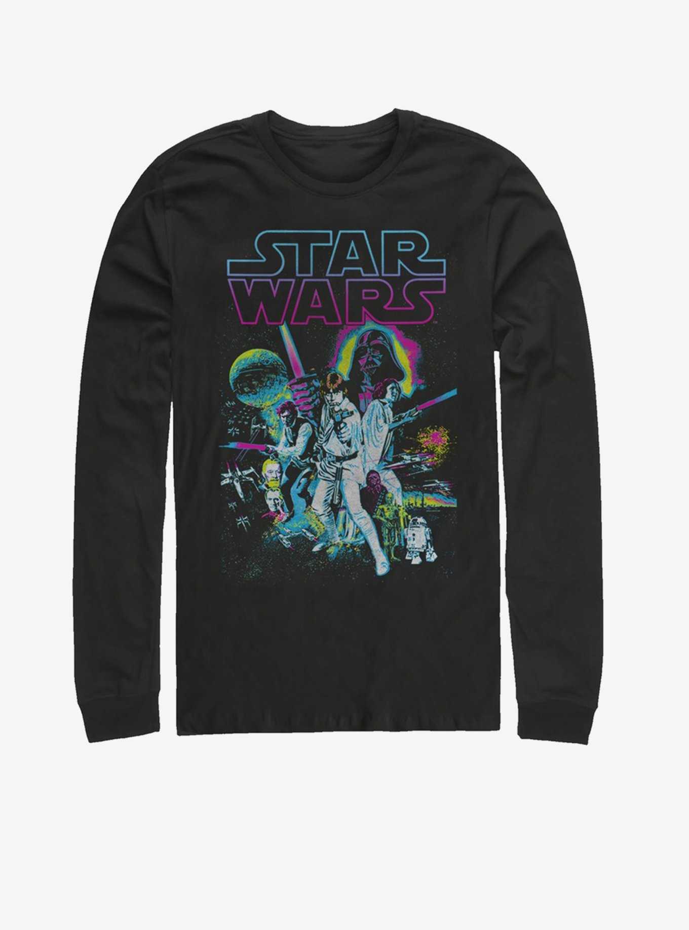 Star Wars Neon Hope Long-Sleeve T-Shirt, , hi-res