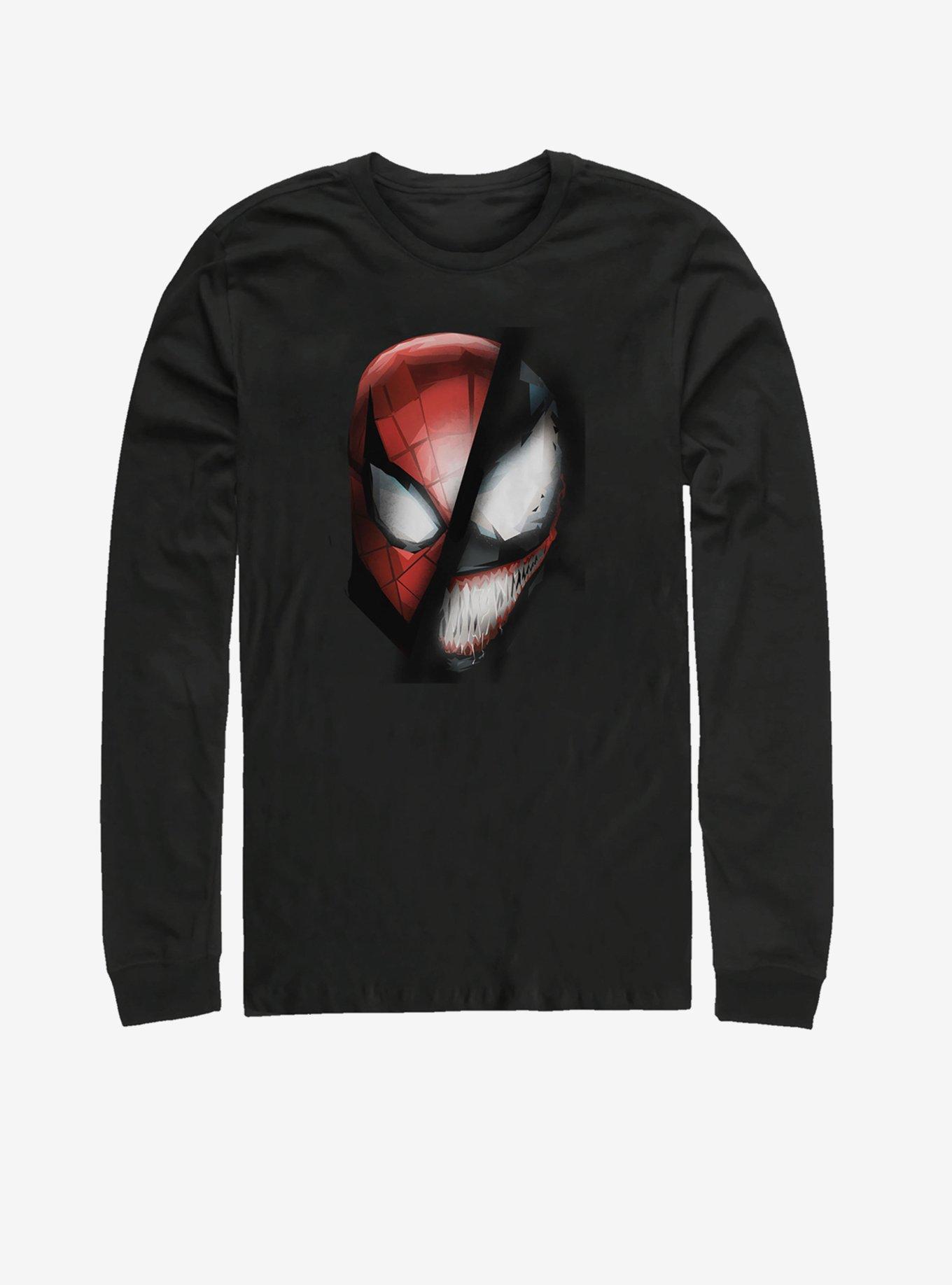 Marvel Spider-Man Rival Angles Long-Sleeve T-Shirt, BLACK, hi-res